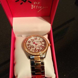 NWT Betsey Johnson Watch